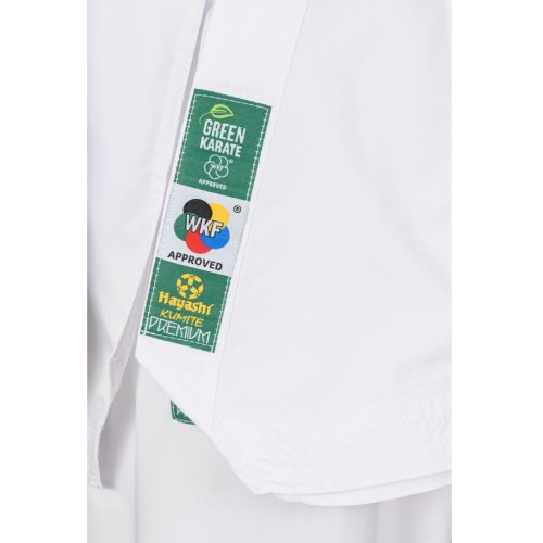 Karate ruha, Hayashi, WKF Green, Premium Kumite, Piros-Kék szett