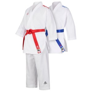 Karate ruha, Hayashi, WKF Green, Premium Kumite, Piros-Kék szett