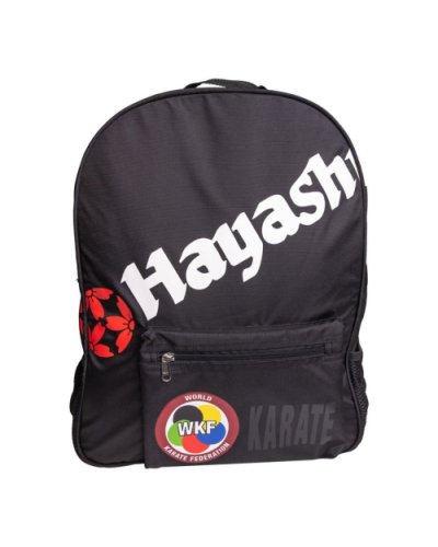 Hátizsák, Hayashi, WKF Karate, Black Mamba, fekete