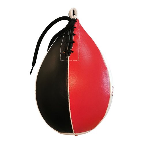 Reflexlabda, Saman, bőr, piros/fehér/fekete