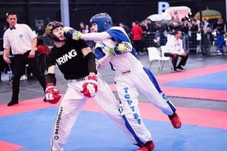 A kick-boxos Veres Roland négy elsősége Milánóban
