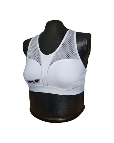 Mellvédő top, Cool Guard, fehér (betét nélkül)