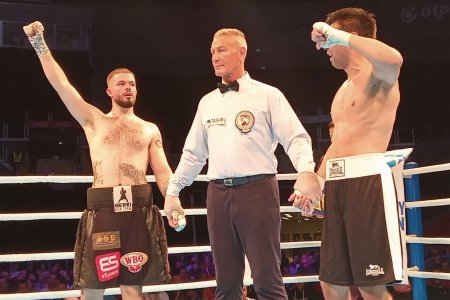 Berki Ferenc Jr. WBF interkontinentális övet nyert
