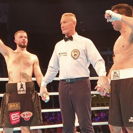 Berki Ferenc Jr. WBF interkontinentális övet nyert