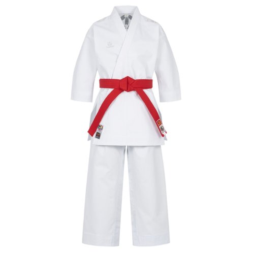 Karate ruha, Hayashi, WKF, Migoto, szürke hímzéssel