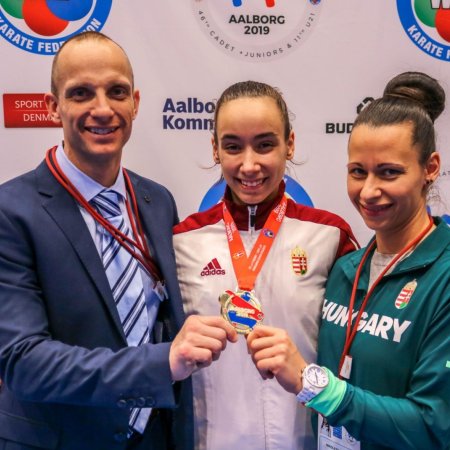 Magyar aranyérem a korosztályos karate Eb-n