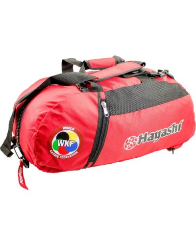 Sporttáska, Hayashi, WKF Karate, kombi, piros