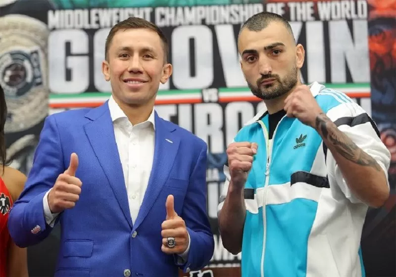Golovkin és Martirosyan súlyban
