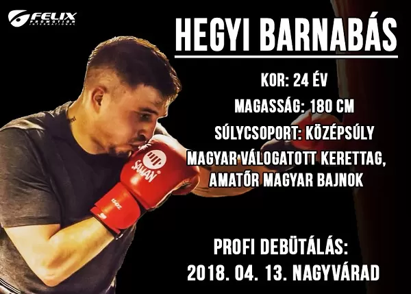 Hegyi Barna Nagyváradon debütál