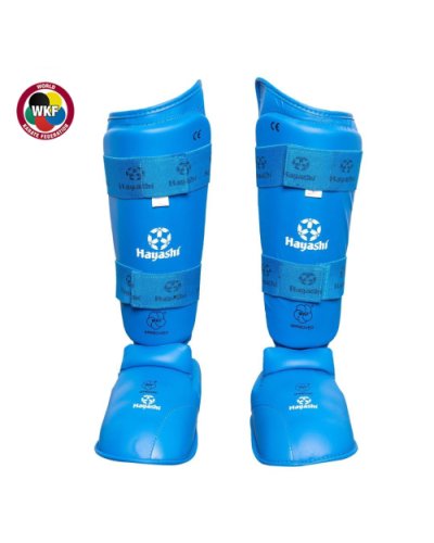 lábfejes lábszárvédő, lábvédő. hayashi, wkf, samansport