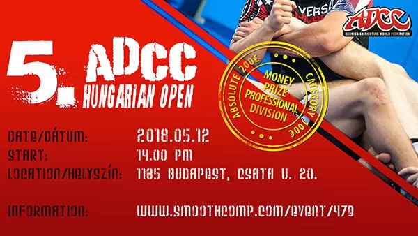 Kövesd nálunk a ADCC Hungarian Open-t!
