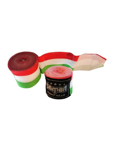 Bandázs, Saman, rugalmas, pamut-poliészter, trikolor, 350 cm