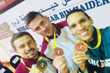 Három magyar karatés érem Dubajban