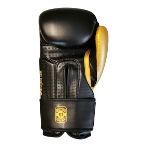 Boxkesztyű, HELL FIGHT, 2026, műbőr, fekete/arany