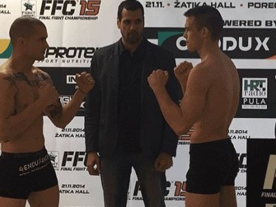 Halmi Viktor és Sényei László is sikeresen bemért az FFC 15 gálára