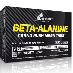 Olimp, Beta-Alanine Carno Rush Tabs® , karnozin, 80 tabletta