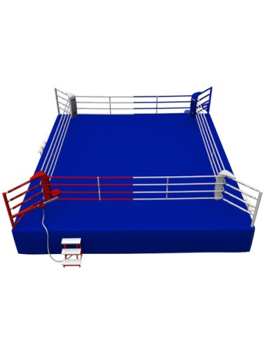 Boxring, Olympic, Saman, 7,8x7,8 m, 4 soros, AIBA szabvány
