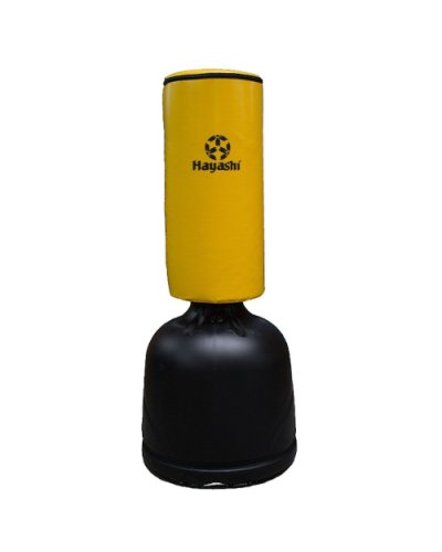 Álló boxzsák, Hayashi, állítható magasságú, 155-185 cm-ig, sárga