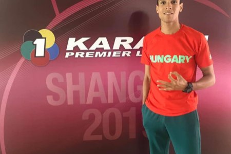 A karatés Tadissi Martial olimpiai kvalifikációs bronzérme