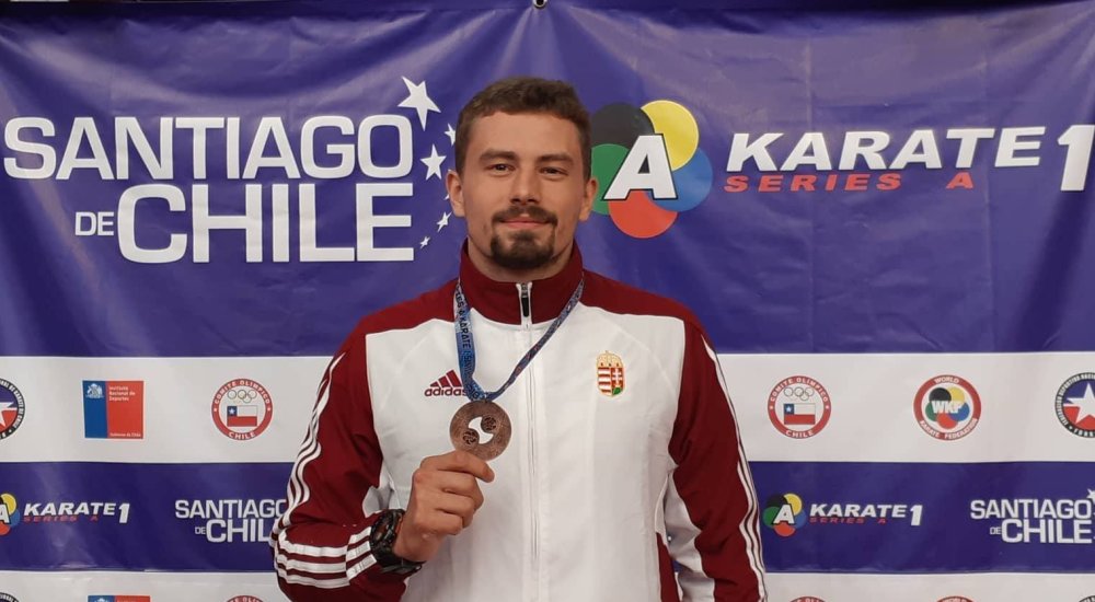 Magyar karatés bronz az olimpiai kvalifikációban