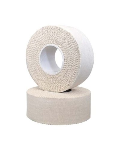 Bandázs, ragasztós, tape, 2,5 cm x 10 m, fehér