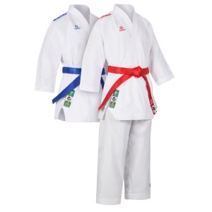 Karate ruha, Hayashi, WKF Green, Premium Kumite, Piros-Kék szett