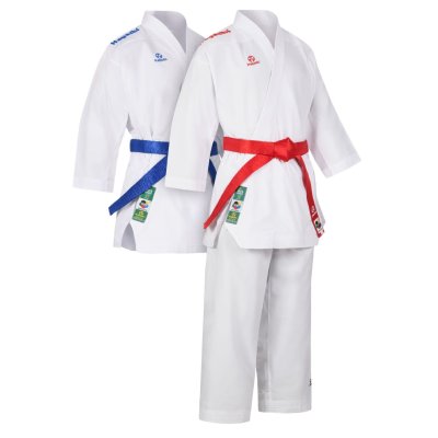 Karate ruha, Hayashi, WKF Green, Premium Kumite, Piros-Kék szett