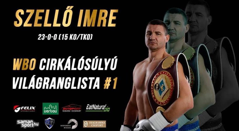 Péntektől Szellő Imre vezeti a cirkálósúlyú WBO világranglistát