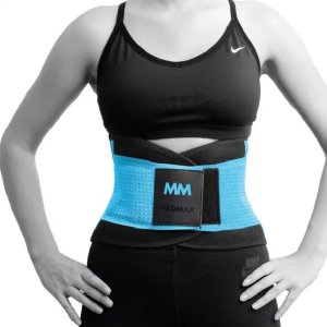 Slimming and support belt, Madmax, Kék szín, XL méret