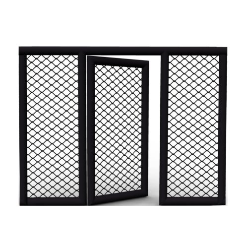 MMA ketrec panel, ajtóval