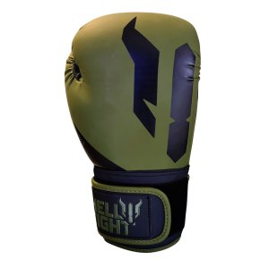 Boxkesztyű, HELL FIGHT, 2026, műbőr, oliva/fekete