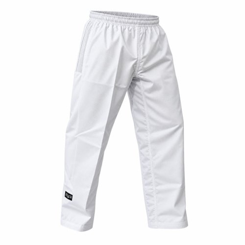 Karate nadrág, Saman, Kumite, poliészter, fehér