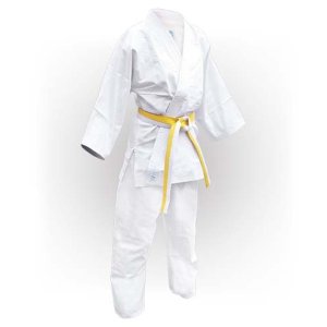 Judo uniform, Saman, Beginner, white