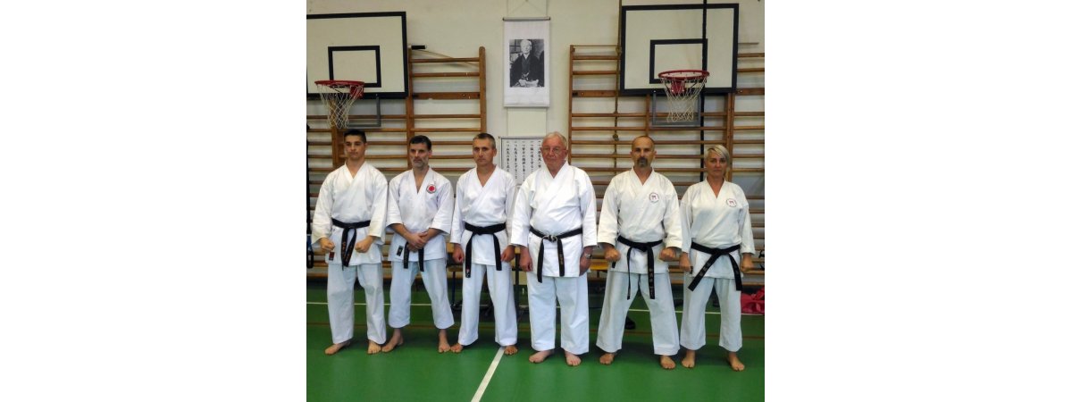 Kesic Bogdan shotokan karate nagymester szemináriuma Nagykanizsán