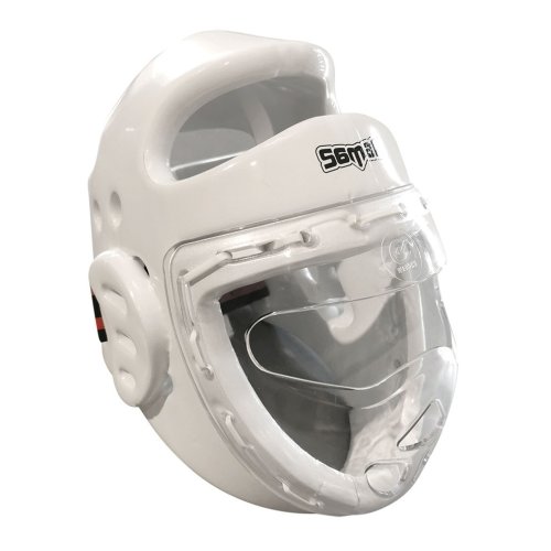 Head guard, Saman, Full Guard, white
