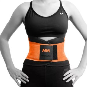 Slimming and support belt, Madmax, Narancs szín, M méret