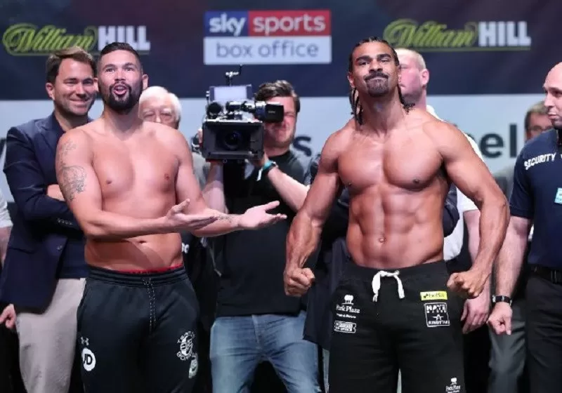 Haye és Bellew már a mérlegelésen vicsorgott egymásra