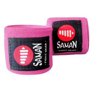 Bandage, Saman, flexible, 350cm, pink