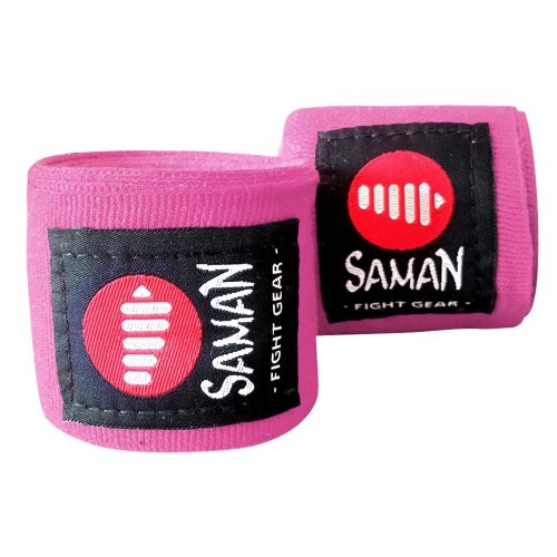 Bandage, Saman, flexible, 350cm, pink