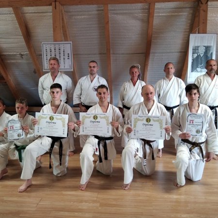 Magyar IKU Karate Szövetség központi edzőtábor és övvizsga