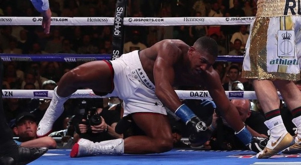Andy Ruiz Jr előbb leiskolázta, majd kiütötte Joshuát