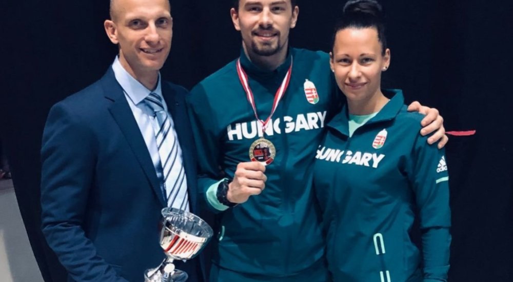 A karatés Hárspataki Gábor olimpiai kvalifikációs diadala