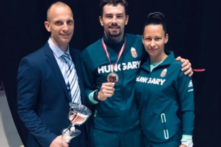 A karatés Hárspataki Gábor olimpiai kvalifikációs diadala