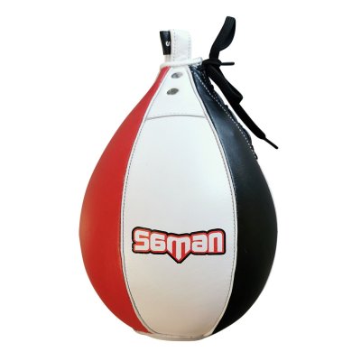 Reflexlabda, Saman, bőr, piros/fehér/fekete