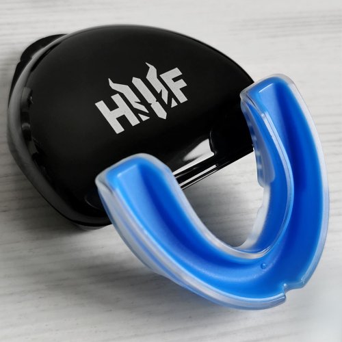 Fogvédő, Hell Fight, kék-fehér, SR