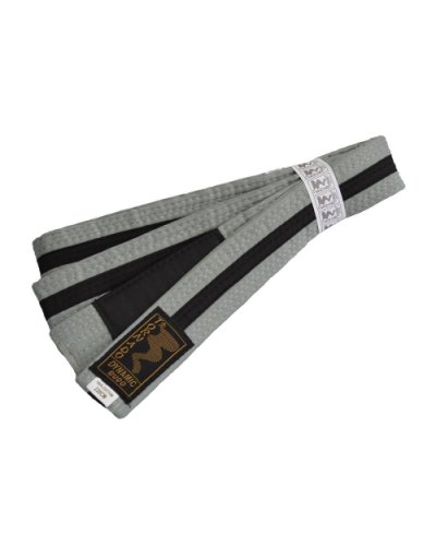 Öv, BJJ, Phoenix, gyerek, szürke-fekete csík