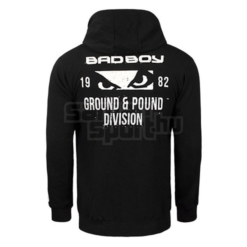 Bad Boy Core ujjatlan kapucnis felső sötétszürke Bad Boy Core ujjatlan kapucnis felső sötétszürke