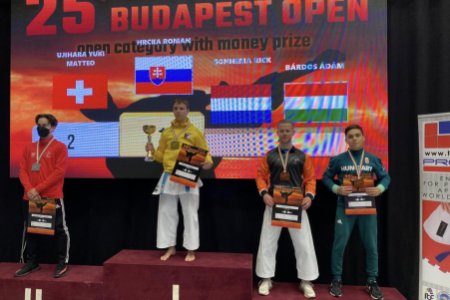 Magyar érmek a rangos hazai karate versenyen