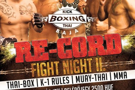 Re-Cord Fight Night II November 29.-én a Székely Budo-Sport támogatásával