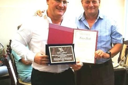 Shihan Zsiga Zsolt elismerése